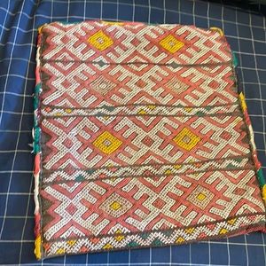Kilim Moroccan pillow cover vintage